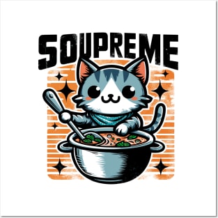 Feline Chef's Soupreme Posters and Art